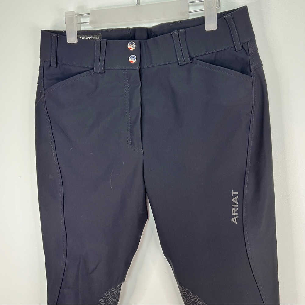 Ariat Pro Series Tri Factor Knee Patch Breeches B… - image 2